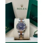 RLX Datejust m278271-0019/0020 Aubergine 31mm Dial Oyster Bracelet Watch - Image 8