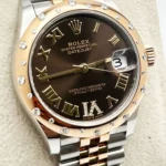 RLX Datejust m278341-0003/0004 Chocolate Dial 31mm Oyster Bracelet - Image 4