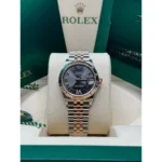 RLX Datejust m278271-0029/0030 Slate 31mm Dial Oyster Bracelet Watch - Image 10