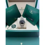 RLX Datejust m278274-0001/0002 Bright Black Dial 31mm Oyster Bracelet - Image 10