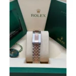 RLX Datejust 36mm 126281 Silver Palm Motif Diamond Dial Oyster Bracelet - Image 7