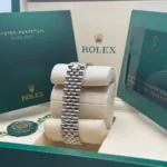 RLX Datejust m278344-0033/0034 Pink Dial 31mm Domed Diamond Oyster Watch - Image 15