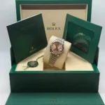 RLX Datejust m278344-0033/0034 Pink Dial 31mm Domed Diamond Oyster Watch - Image 18