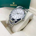 RLX Datejust 41mm 126300 Silver Index Jubilee Stainless Steel Watch - Image 11