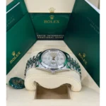 RLX Datejust 41mm 126300 Silver Index Jubilee Stainless Steel Watch - Image 5