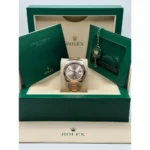 RLX Datejust 41mm 126333 Silver Index Oyster Steel and Yellow Gold Mens Watch - Image 12