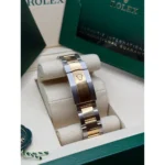 RLX Datejust 41mm 126333 Silver Index Oyster Steel and Yellow Gold Mens Watch - Image 8