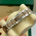 RLX Datejust 36mm 126281 Silver Palm Index Dial Jubilee Bracelet - Image 8