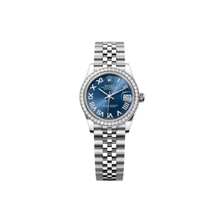 RLX Datejust m278384RBR-0037/0038 Bright Blue 31mm Dial Oyster Watch