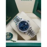 RLX Datejust m278384RBR-0037/0038 Bright Blue 31mm Dial Oyster Watch - Image 6