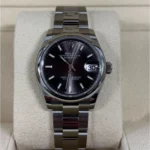 RLX Datejust m278240-0009/0010 31mm Dark Grey Domed Bezel Oyster Oystersteel - Image 3