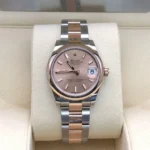 RLX Datejust m278241-0009/0010 Rose 31mm Dial Oyster Bracelet Watch - Image 10