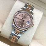 RLX Datejust m278241-0009/0010 Rose 31mm Dial Oyster Bracelet Watch - Image 5
