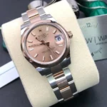 RLX Datejust m278241-0009/0010 Rose 31mm Dial Oyster Bracelet Watch - Image 6