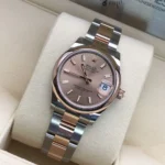 RLX Datejust m278241-0009/0010 Rose 31mm Dial Oyster Bracelet Watch - Image 7