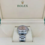 RLX Datejust m278274-0023/0024 Pink 31mm Dial Oyster Watch - Image 12