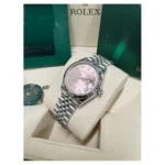 RLX Datejust m278274-0023/0024 Pink 31mm Dial Oyster Watch - Image 5