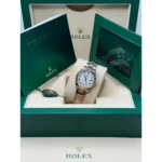 RLX Datejust m278271-0001/0002 White 31mm Dial Oyster Bracelet Watch - Image 10