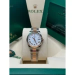 RLX Datejust m278271-0001/0002 White 31mm Dial Oyster Bracelet Watch - Image 3