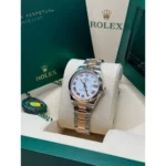 RLX Datejust m278271-0001/0002 White 31mm Dial Oyster Bracelet Watch - Image 5