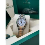 RLX Datejust m278271-0001/0002 White 31mm Dial Oyster Bracelet Watch - Image 8