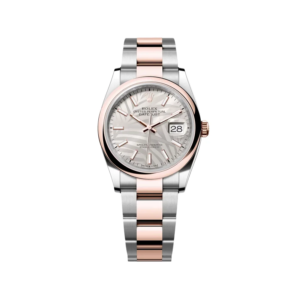 P0591-1 RLX Datejust 36mm 126201 Silver Dial Oyster Bracelet Watch - Image 1