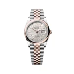 RLX Datejust 36mm 126201 Silver Dial Oyster Bracelet Watch - Image 2