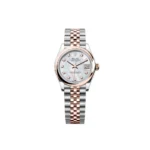 RLX Datejust m278241-0025/0026 White Mother-of-Pearl 31mm Dial Oyster Bracelet Watch