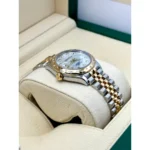 RLX Datejust m278341-0025/0026 Mother-of-Pearl Dial 31mm Jubilee Bracelet - Image 6