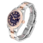 RLX Datejust m278241-0019/0020 Aubergine 31mm Dial Oyster Bracelet Watch - Image 5