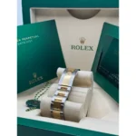 RLX Datejust 41mm Two-Tone Yellow Gold Fluted Bezel Champagne Diamond Dial Oyster - 126333 - Image 8