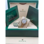 RLX Datejust m278343-0001/0002 White Dial Yellow Rolesor Oyster Watch - Image 9