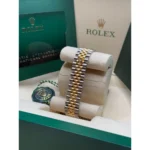 RLX Datejust m278343-0001/0002 White Dial Yellow Rolesor Oyster Watch - Image 6
