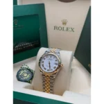 RLX Datejust m278343-0001/0002 White Dial Yellow Rolesor Oyster Watch - Image 7