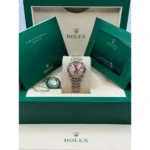 RLX Datejust m278341-0023/0024 Rosé Dial 31mm Oyster Bracelet - Image 9