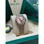 RLX Datejust m278341-0023/0024 Rosé Dial 31mm Oyster Bracelet - Image 3