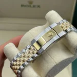 RLX Datejust 36mm 126203 Champagne Set with Diamonds Dial Domed Bezel Oyster Bracelet - Image 15