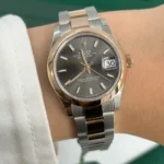 RLX Datejust m278241-0017/0018 Slate 31mm Dial Oyster Bracelet Watch - Image 10