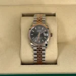 RLX Datejust m278241-0017/0018 Slate 31mm Dial Oyster Bracelet Watch - Image 11