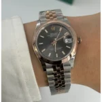 RLX Datejust m278241-0017/0018 Slate 31mm Dial Oyster Bracelet Watch - Image 18