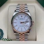 RLX Datejust 36mm 126231 White Dial Jubilee Bracelet - Image 3