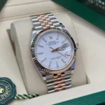 RLX Datejust 36mm 126231 White Dial Jubilee Bracelet - Image 4