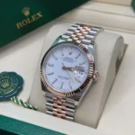 RLX Datejust 36mm 126231 White Dial Jubilee Bracelet - Image 5