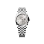 RLX Datejust 36mm 126200 Oyster Perpetual Silver Dial Jubilee Stainless Steel