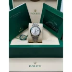 RLX Datejust 36mm 126200 Oyster Perpetual Silver Dial Jubilee Stainless Steel - Image 7