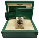 RLX Datejust 41mm 126301 Chocolate Diamond Jubilee Steel and Everose Gold Watch - Image 12