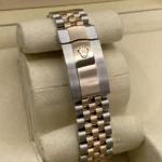 RLX Datejust 41mm 126301 Chocolate Diamond Jubilee Steel and Everose Gold Watch - Image 6