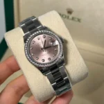 RLX Datejust m278384RBR-0035/0036 Pink 31mm Dial Oyster Watch - Image 15