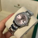 RLX Datejust m278384RBR-0035/0036 Pink 31mm Dial Oyster Watch - Image 16