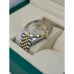 RLX Datejust 41mm Swiss Replica Watch | Two Tone Jubilee Bracele Champagne Fluted Dial Ref 126333 - Image 3